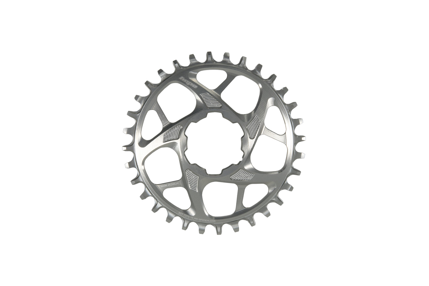 Hope R22 Spiderless Chainring Std - Silver