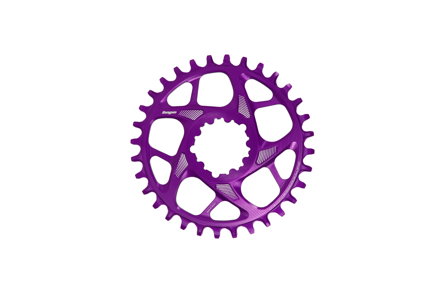 Hope R22 Spiderless Chainring SR3 - Purple
