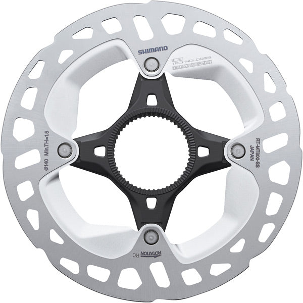 Shimano RT-MT800 disc rotor with internal lockring, Ice Tech FREEZA, Centre Lock - 140 mm