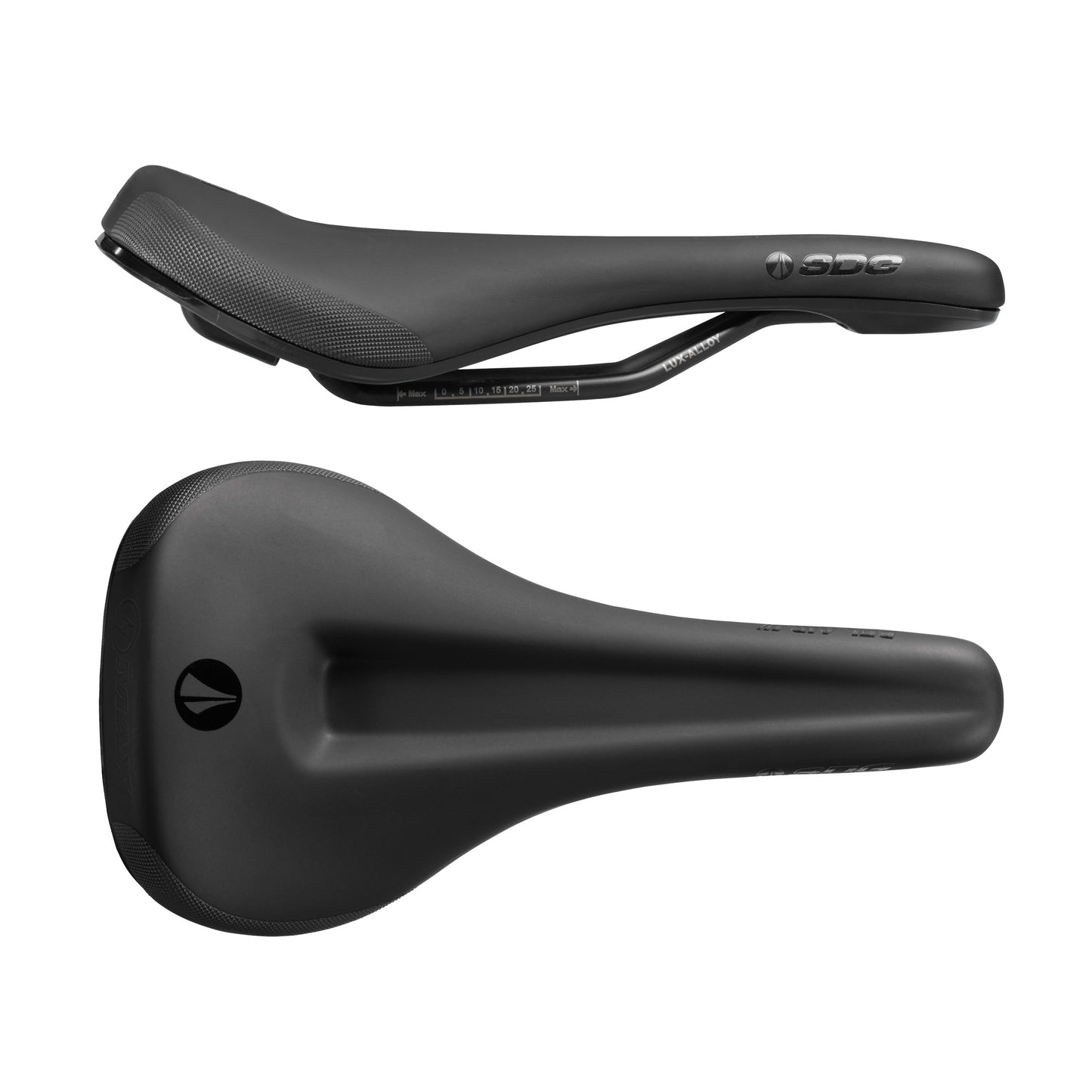 SDG Bel Air V3 Max Lux-Alloy Saddle Black / Black
