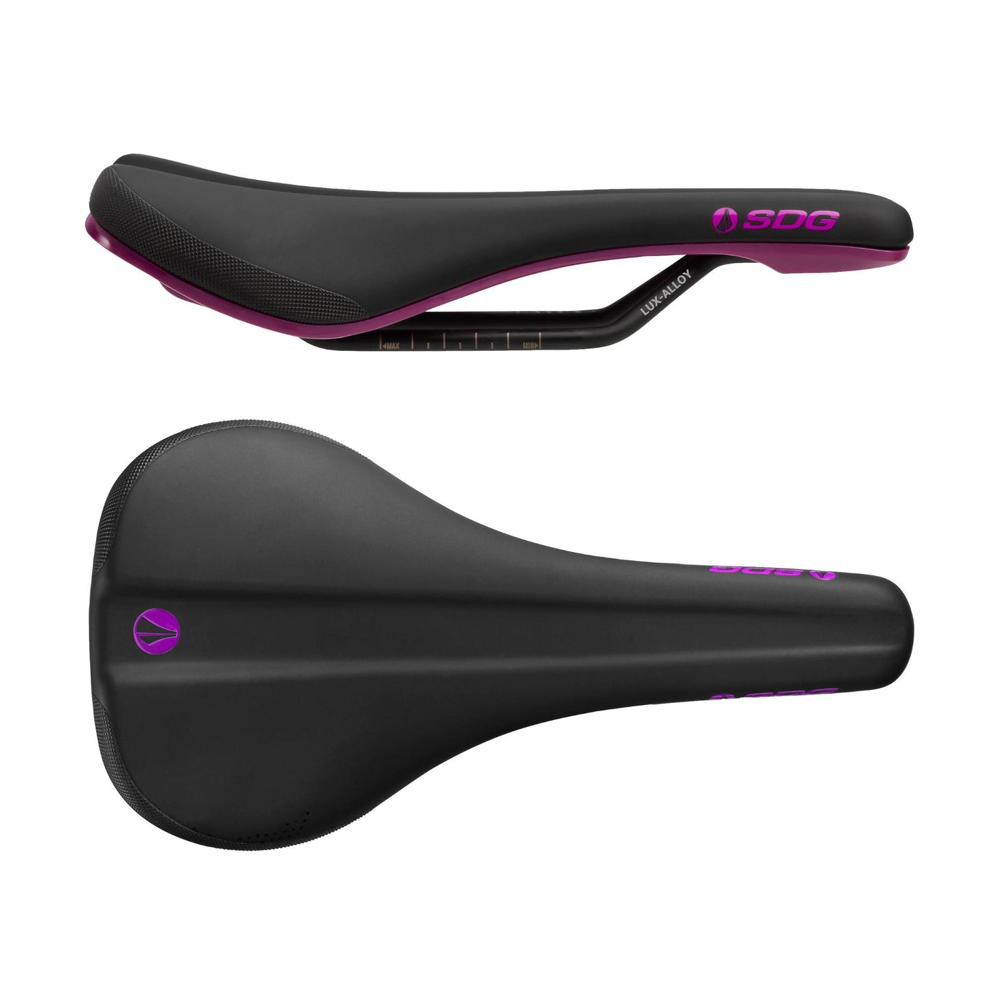 SDG Bel Air V3 Lux-Alloy Saddle Black / Purple