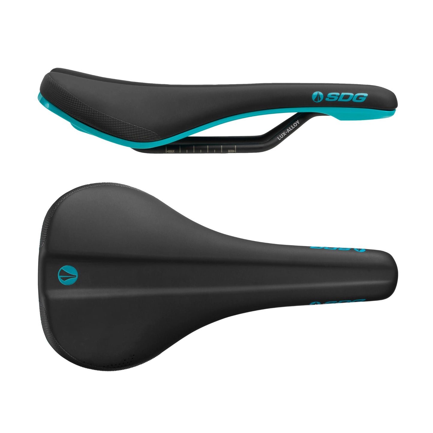 SDG Bel Air V3 Lux-Alloy Saddle Black / Turquoise