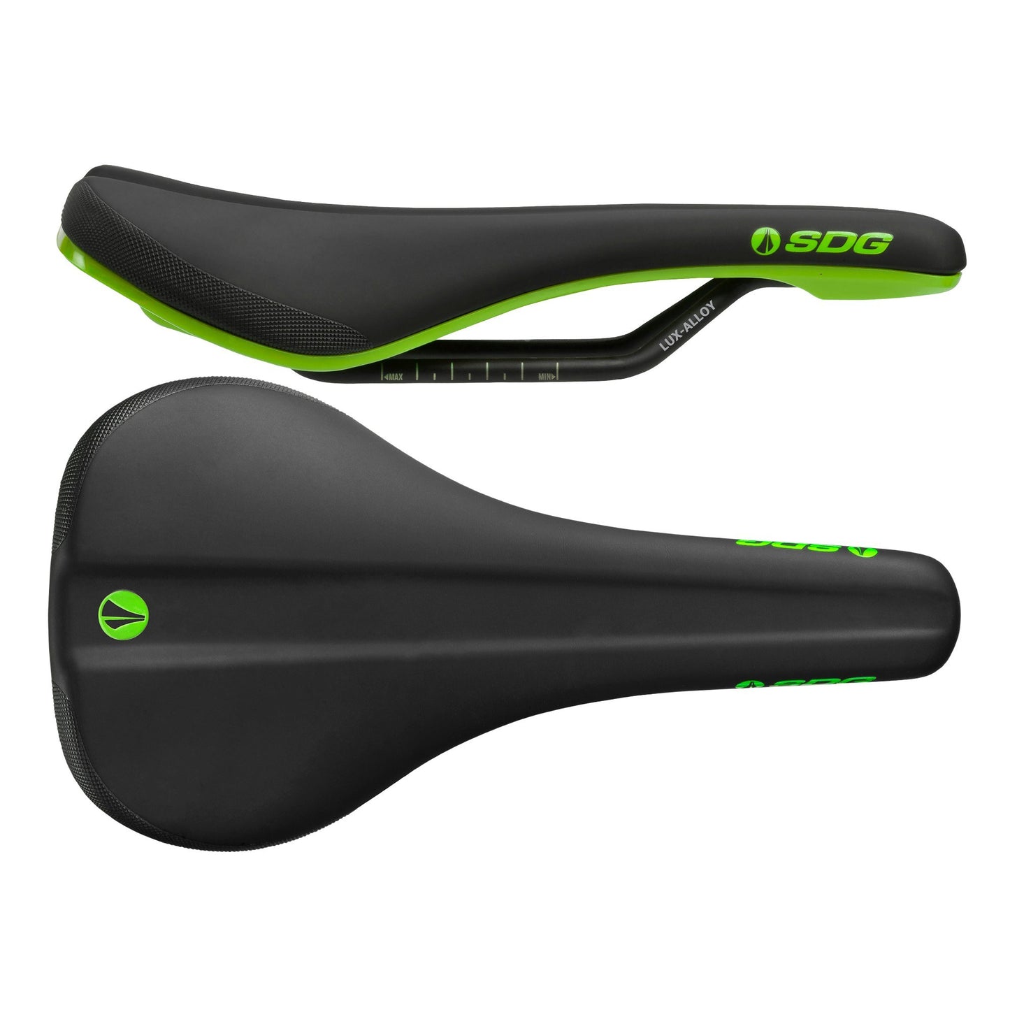 SDG Bel Air V3 Lux-Alloy Saddle Black / Green