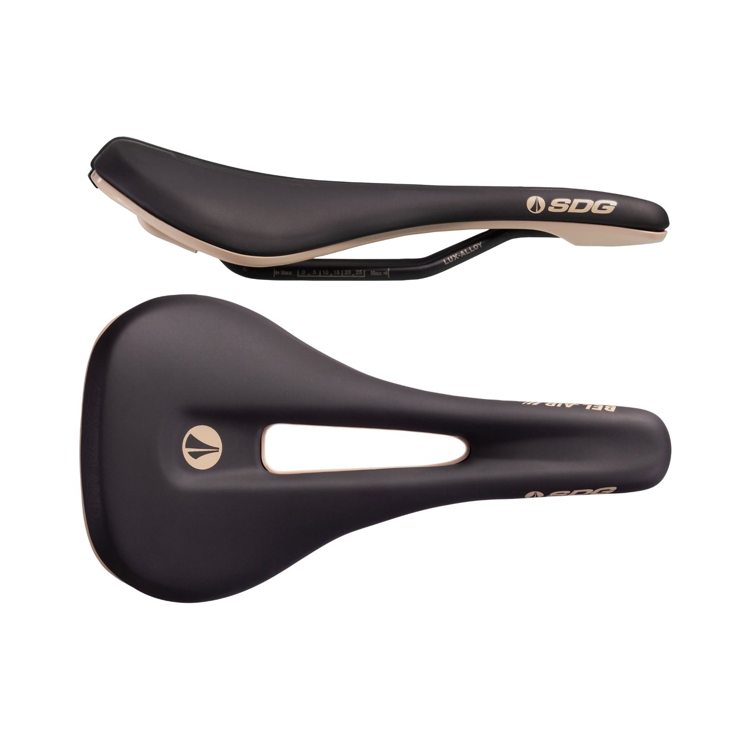 SDG Bel Air V3 Overland Lux-Alloy Saddle Black / Tan