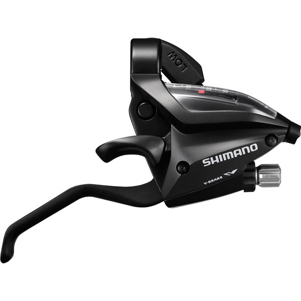 Shimano Altus ST-EF500 EZ fire plus STI set, 2-finger lever, 3 x 8-speed, black