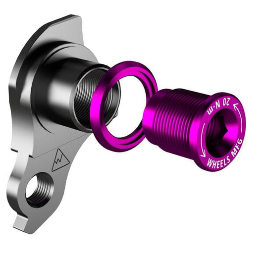 WMF Replaceable Derailleur Hanger / Dropout 404-7 - Purple Bolt