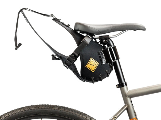 RESTRAP CARRY SADDLE BAG & DRY BAG (8L) - BLACK/BLACK