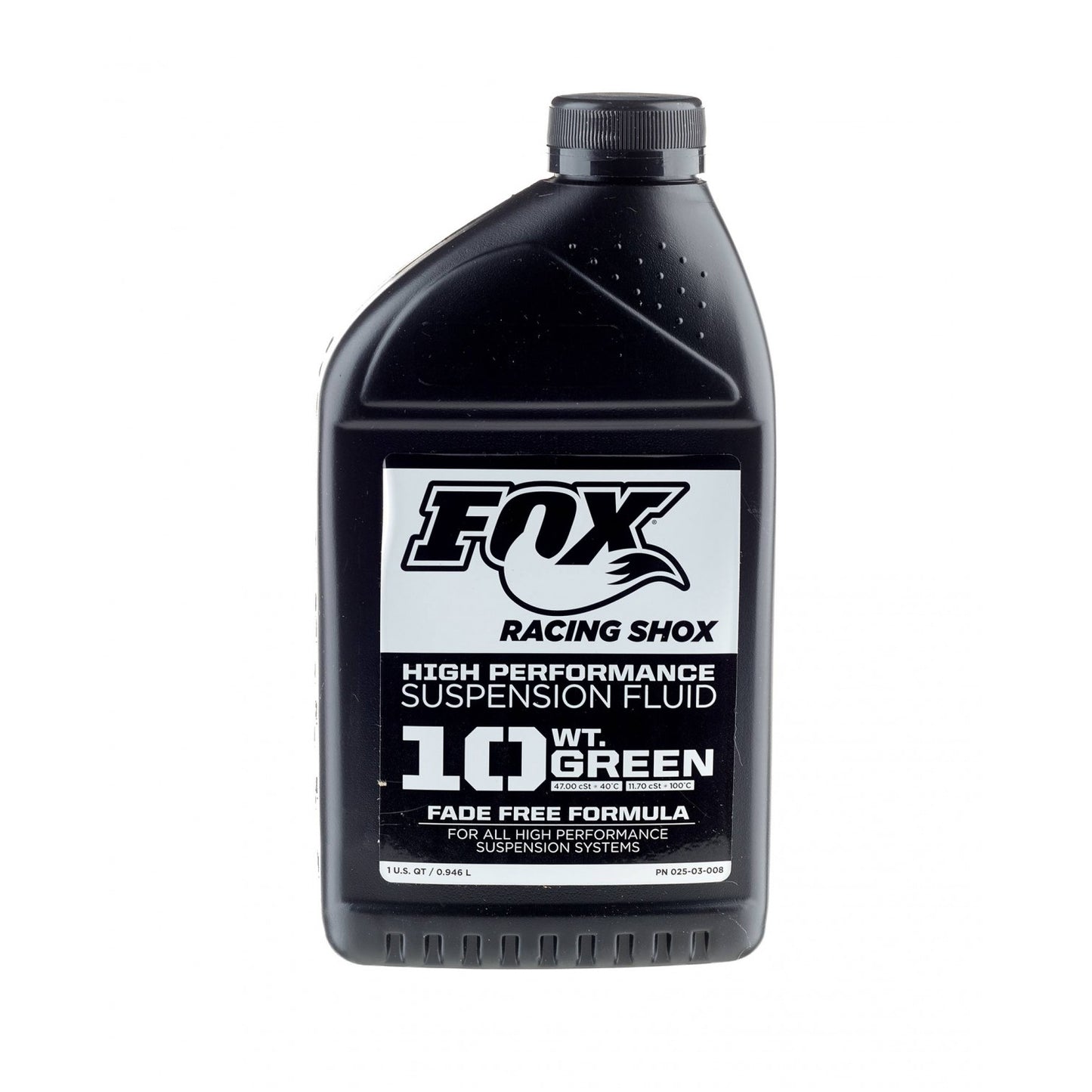Fox 10 Weight Green High Performance Suspension Fluid 32oz