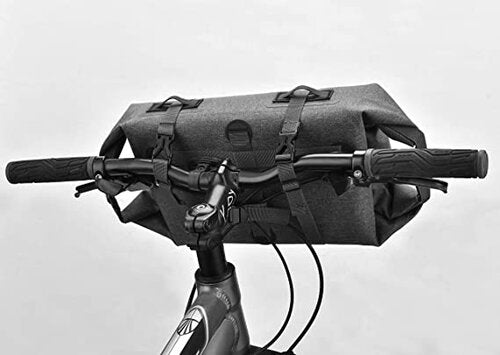 Sahoo Waterproof 7Ltr Handlebar Roll Bag Grey
