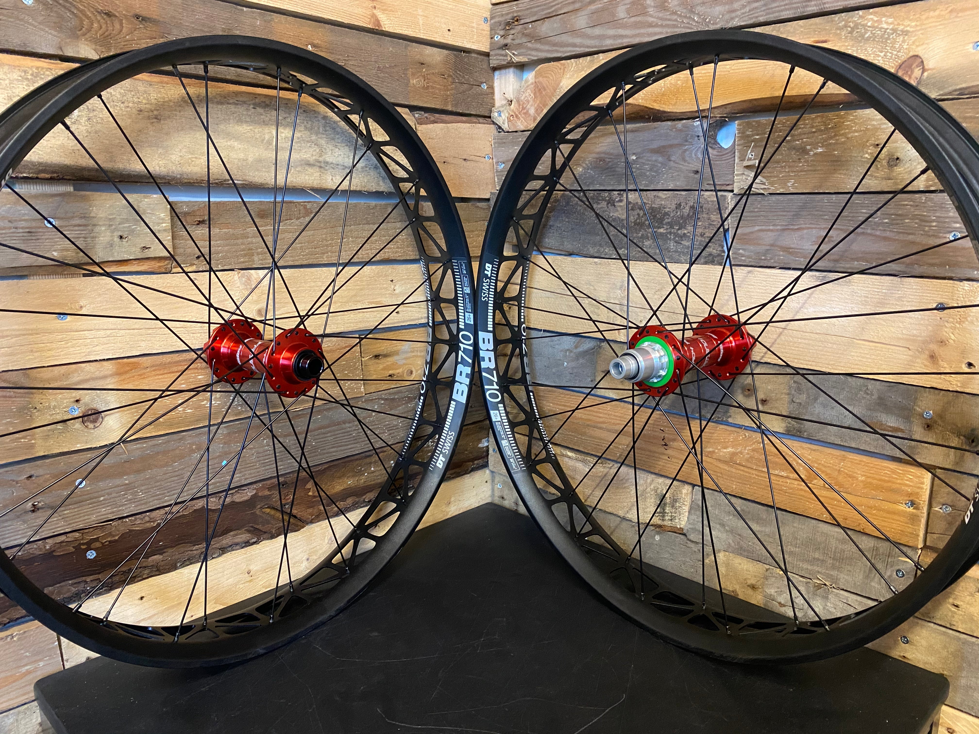 Slam69Built) DT BR710 Hope Pro Fatbike Custom Built Wheelset (R
