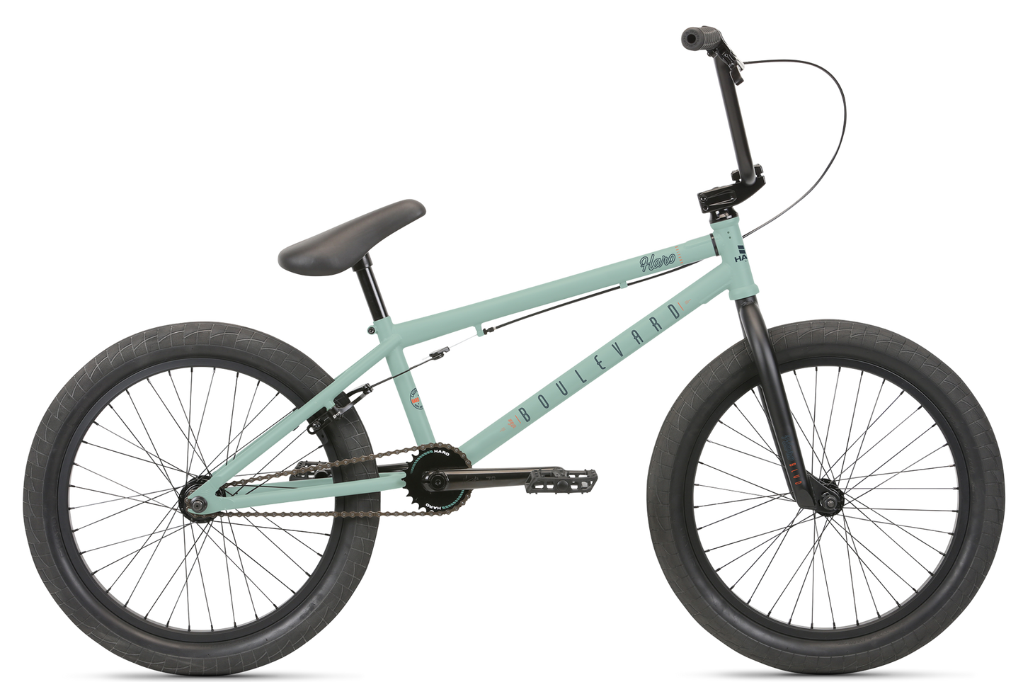 HARO BIKES BOULEVARD 20" COMPLETE BMX BIKE - Matte Salvia