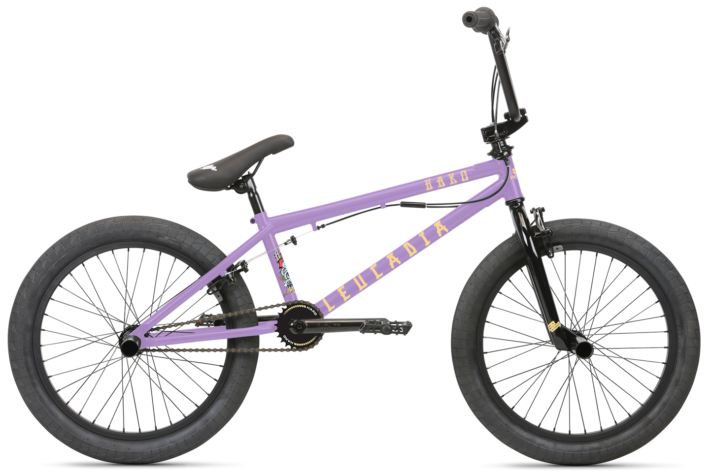 HARO LEUCADIA DLX 20" COMPLETE BMX BIKE - Matte Lavender