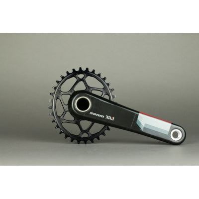 ABSOLUTE BLACK MTB OVAL SRAM BOOST 148 DM (3MM OFFSET) FOR 12SP SHIMANO HG CHAIN