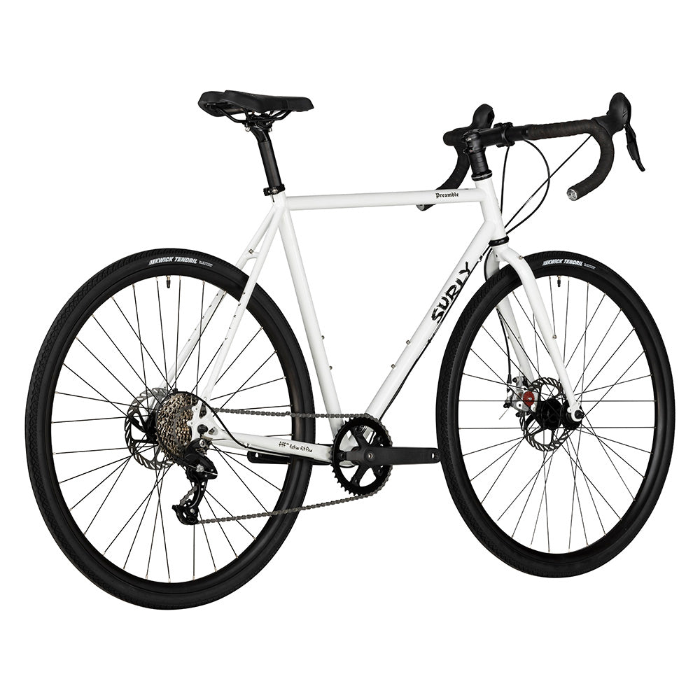 Surly Preamble Drop Bar Bike - White (Thorfrost White)