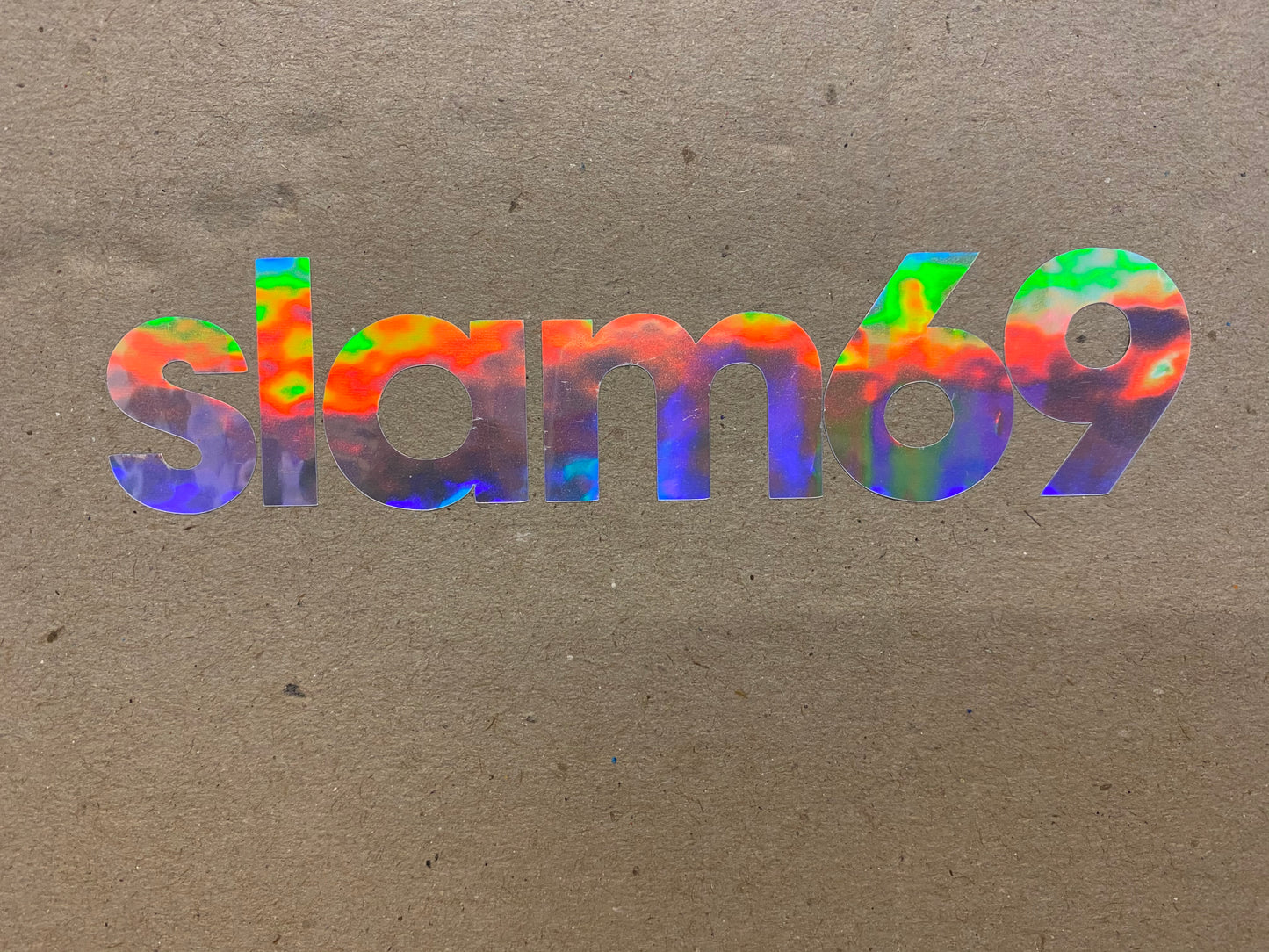 Slam69 Classic Sticker - Oil Slick (Limited Edition)