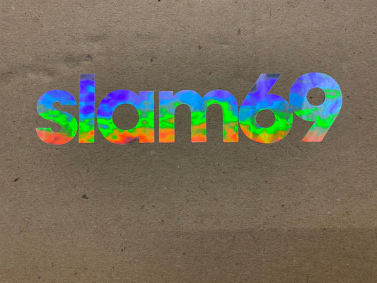 Slam69 Classic Sticker - Oil Slick (Limited Edition)