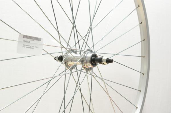D2O 700c Hybrid Rear Wheel Sealed - Free Wheel Silver (TWR064)