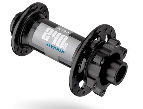 Dt Swiss Hybrid 240s front disc 6-bolt 110 / 15 mm Boost 32 hole black