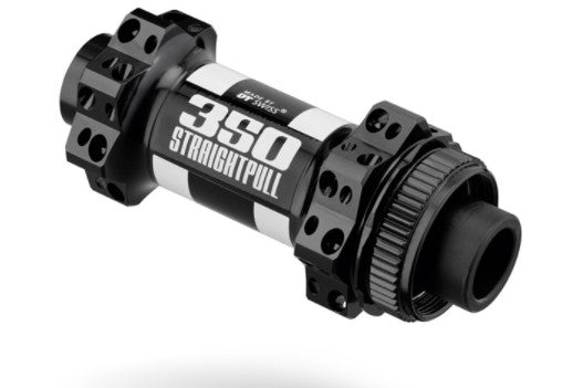 DT Swiss 350 Straight Pull front 28 hole 12 x 100 mm thru-axle Centre-Lock black