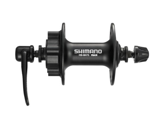 Shimano HB-M475 disc front hub 6-bolt black 36 hole