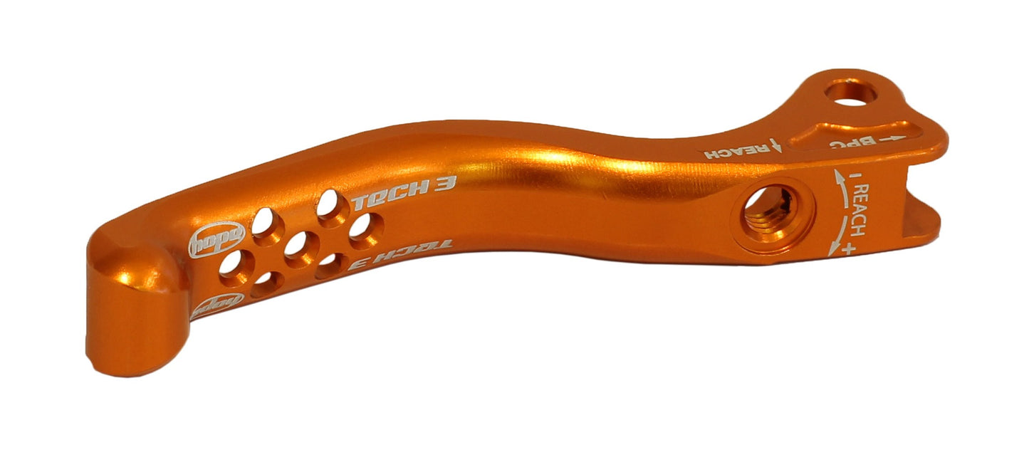Hope Tech 3 Lever Blades Orange - Brake Spares