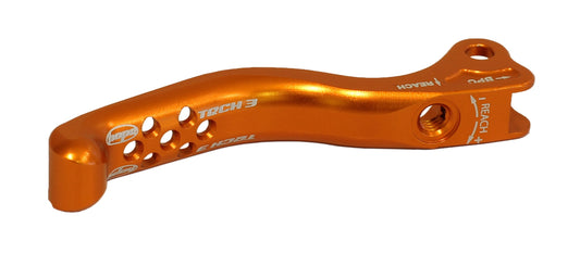 Hope Tech 3 Lever Blades Orange - Brake Spares