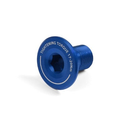 Hope Crankset Shaft End Cap - Blue