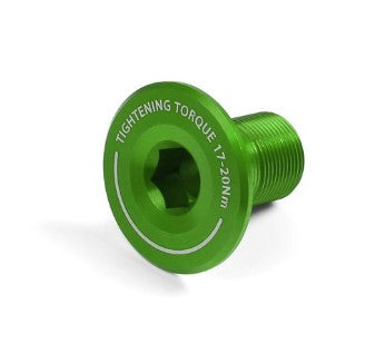 Hope Crankset Shaft End Cap - Green