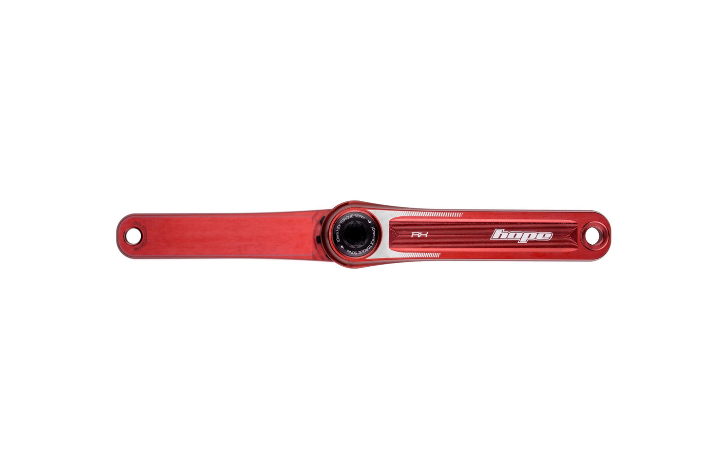 Hope RX Crankset Red - No Spider