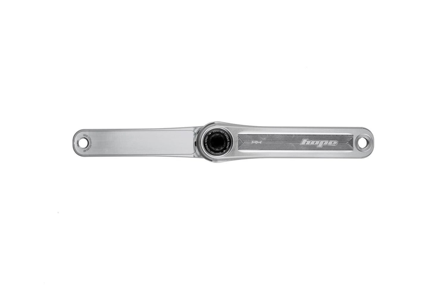 Hope RX Crankset Silver - No Spider