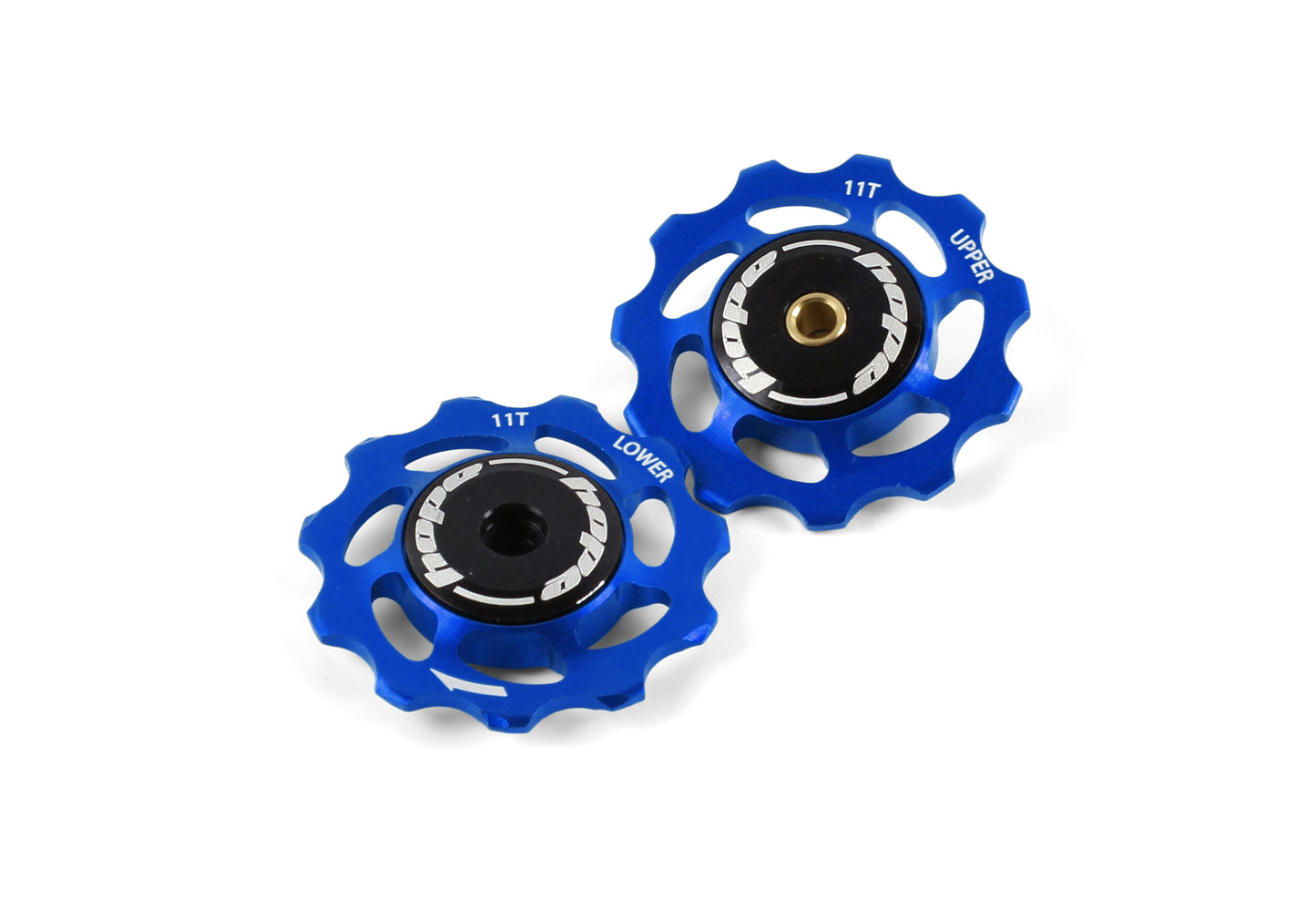 Hope 11 Tooth Jockey Wheels - Pair Blue