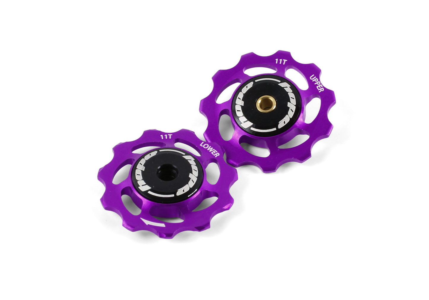 Hope 11 Tooth Jockey Wheels - Pair Purple