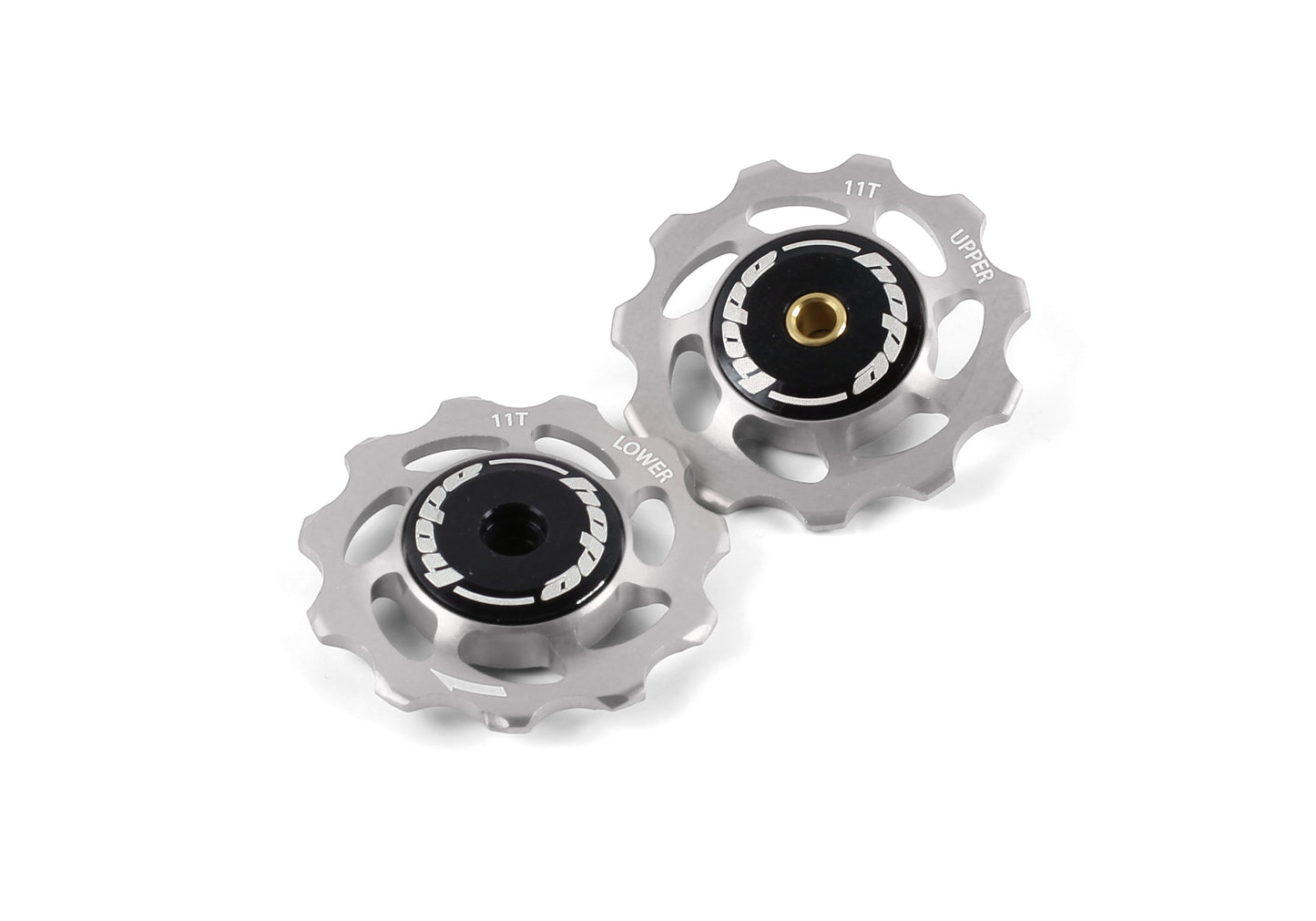 Hope 11 Tooth Jockey Wheels - Pair Silver