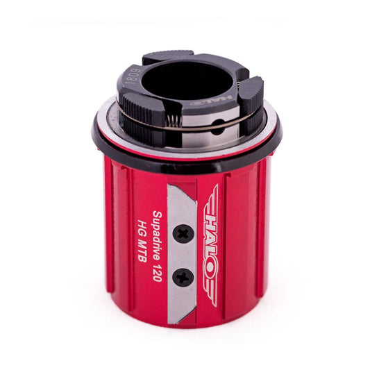 Halo MT Supadrive Cassette Body - Aluminium Red - Shimano HG