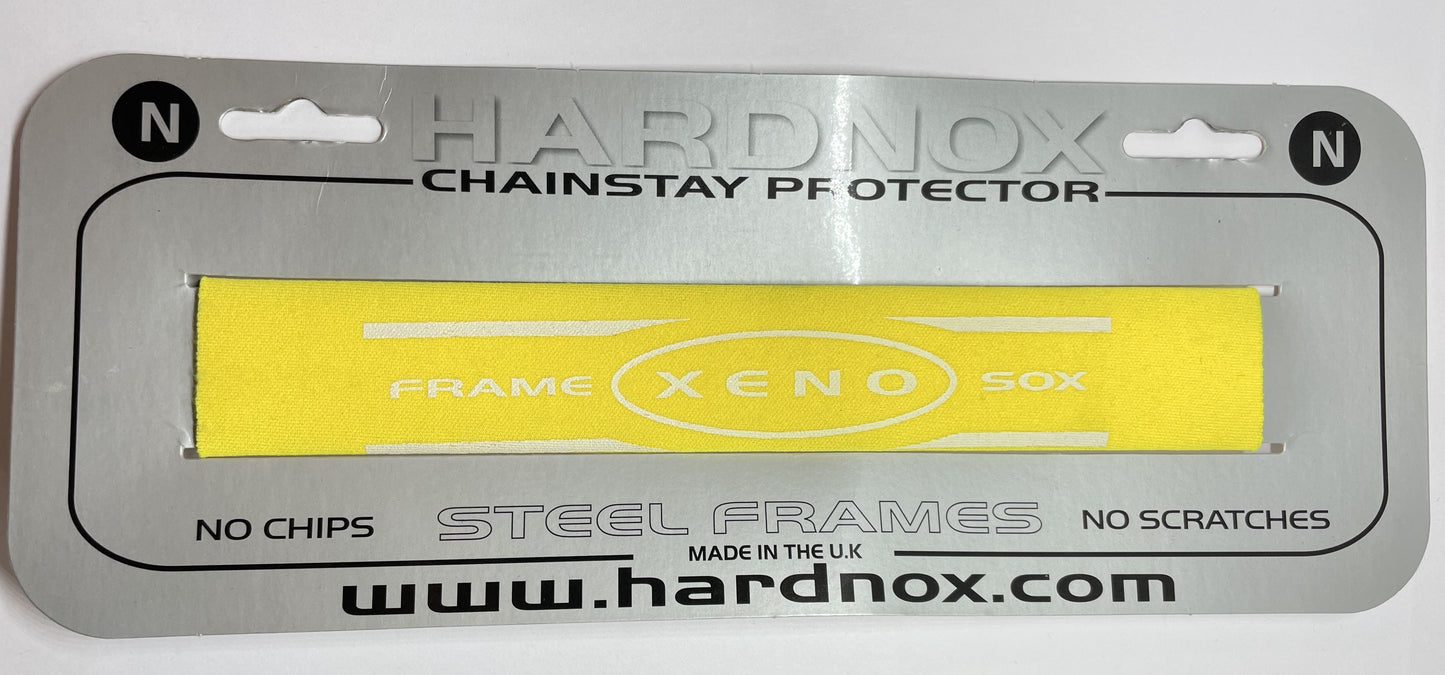 Hardnox Xeno Frame Sox - Chainstay Protection - Yellow (Retro NOS)