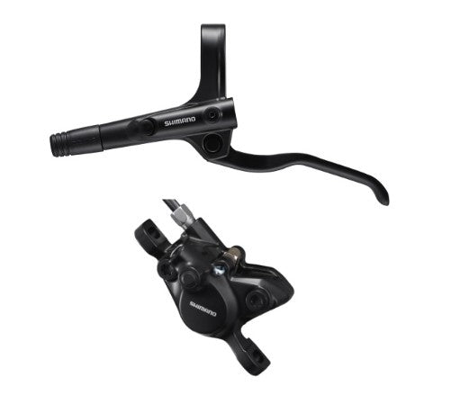 Shimano BR-MT200 / BL-MT200 bled brake lever/post mount calliper Brakes