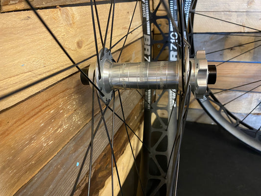 (Slam69Built) DT BR710 / Hope Pro 4 - Fatbike Custom Built Wheelset (Silver Hubs)