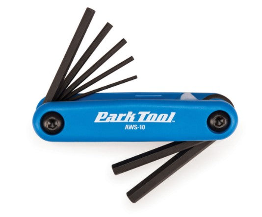 Park Tool AWS-10 - Fold-Up Hex Wrench Set