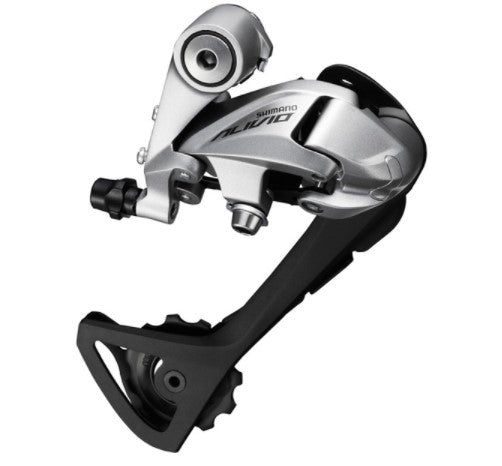 Shimano RD-T4000 Alivio 9-speed rear derailleur, SGS, top normal, silver