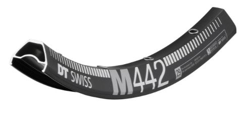 DT Swiss M 442 Sleeve-joined disc-specific - Presta-drilled black - 650b/27.5"