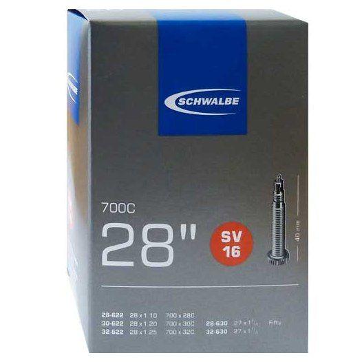 Schwalbe SV16 Inner Tube (Presta Valve) 700 x 28 - 32c