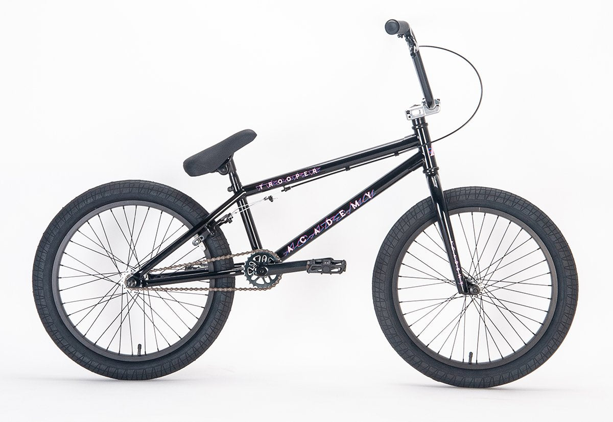 ACADEMY TROOPER 20" COMPLETE BIKE 19.5" TT GLOSS BLACK/POLISHED