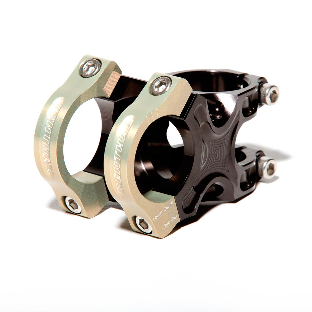 Renthal Apex Stem - 31.8mm - Black/Gold