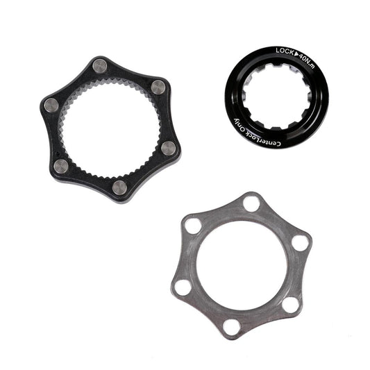 Halo Centerlock Adaptor - Adapts Centrelock to 6 bolt