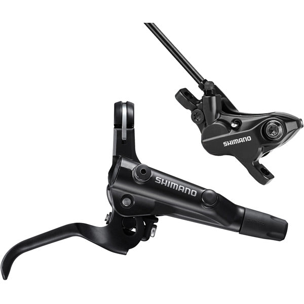Shimano BL-MT501 Deore bled brake lever and BR-MT520 4 pot Post mount calliper