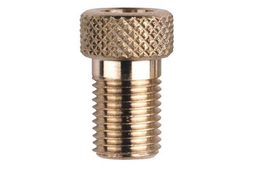 Brass Adaptor - converts Presta Valve to Schrader