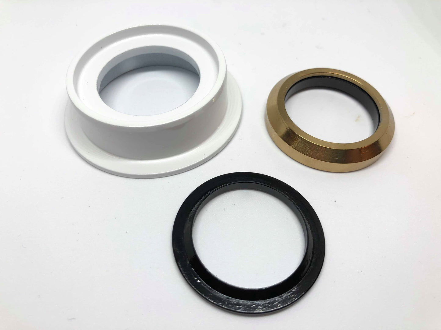 Dartmoor Bottom Headset Part - Lower Cup - ZS49/30 (White)