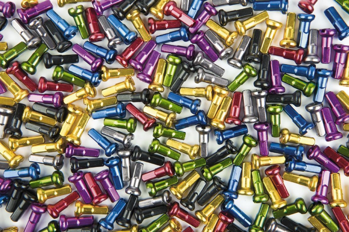 Dartmoor Aluminium Nipples - Coloured Nipples (38 pk)