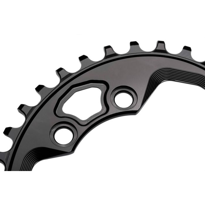 Absolute Black 1X Rotor 76BCD Oval Chain ring N/Wide