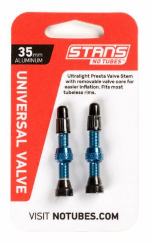 Stans UNIVERSAL PRESTA COLOURED ALLOY VALVE STEMS